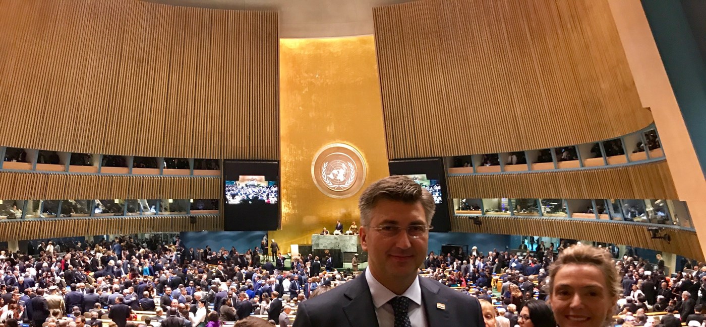 PM Plenkovic says Trump's UN General Assembly address as expected